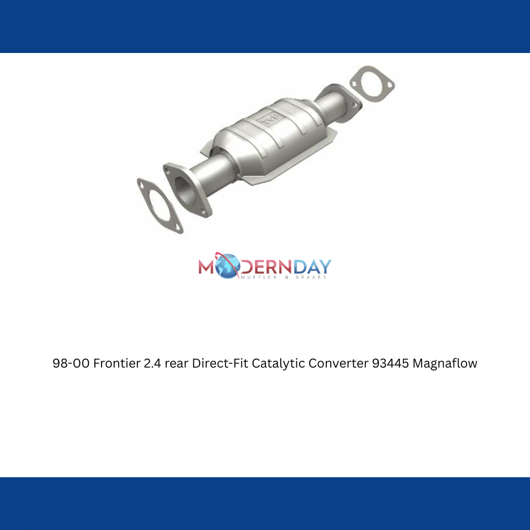 98-00 Frontier 2.4 rear Direct-Fit Catalytic Converter 93445 Magnaflow