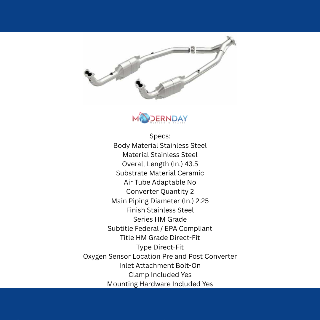 99-04 LR Discovery V8 Direct-Fit Catalytic Converter 93689 Magnaflow