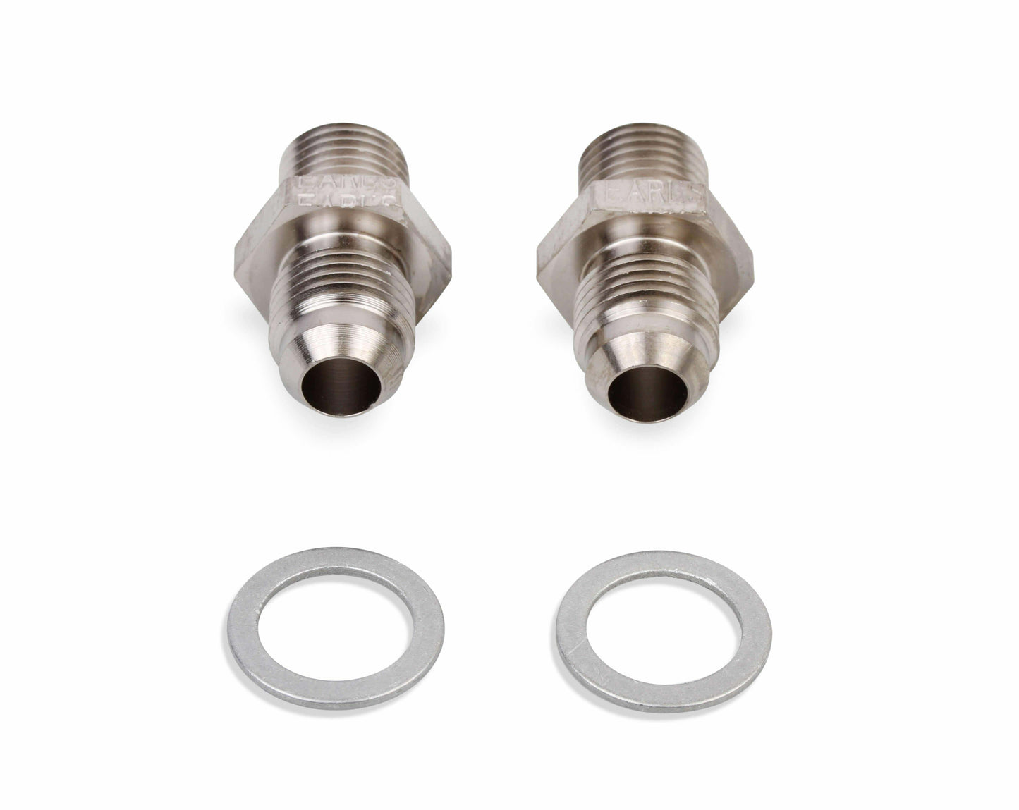 Earls Straight Transmission Adapter -6 Male to 1/4-18 NPSM Male - 940006ERL