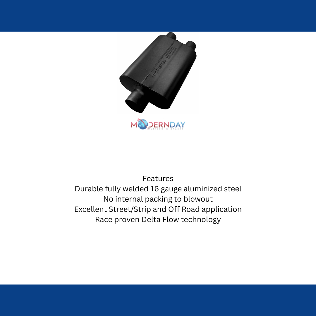 Flowmaster 40 Series Delta Flow Chambered Muffler 9430422