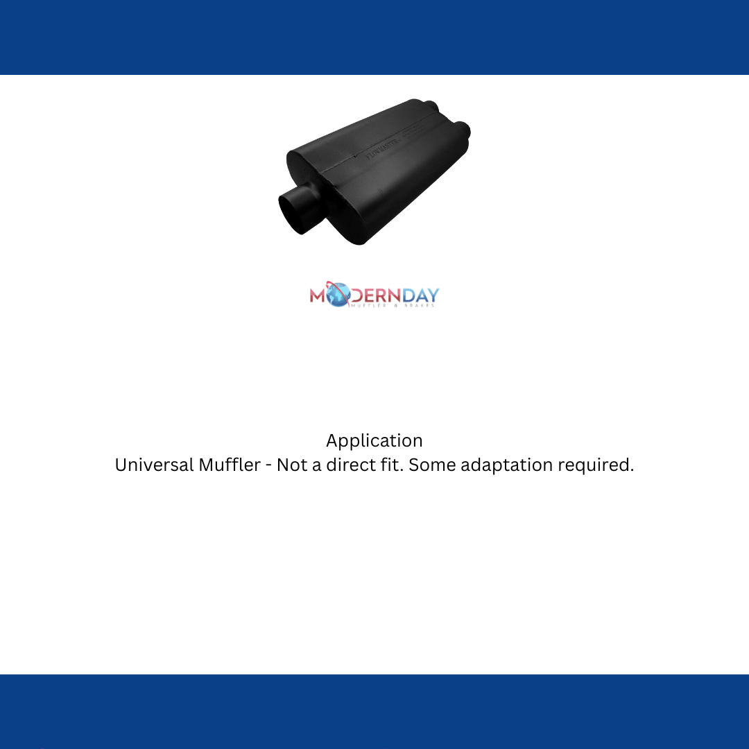 Flowmaster 50 Series Delta Flow Muffler - 3'' Center In / 2.5'' Dual Out - 9430502