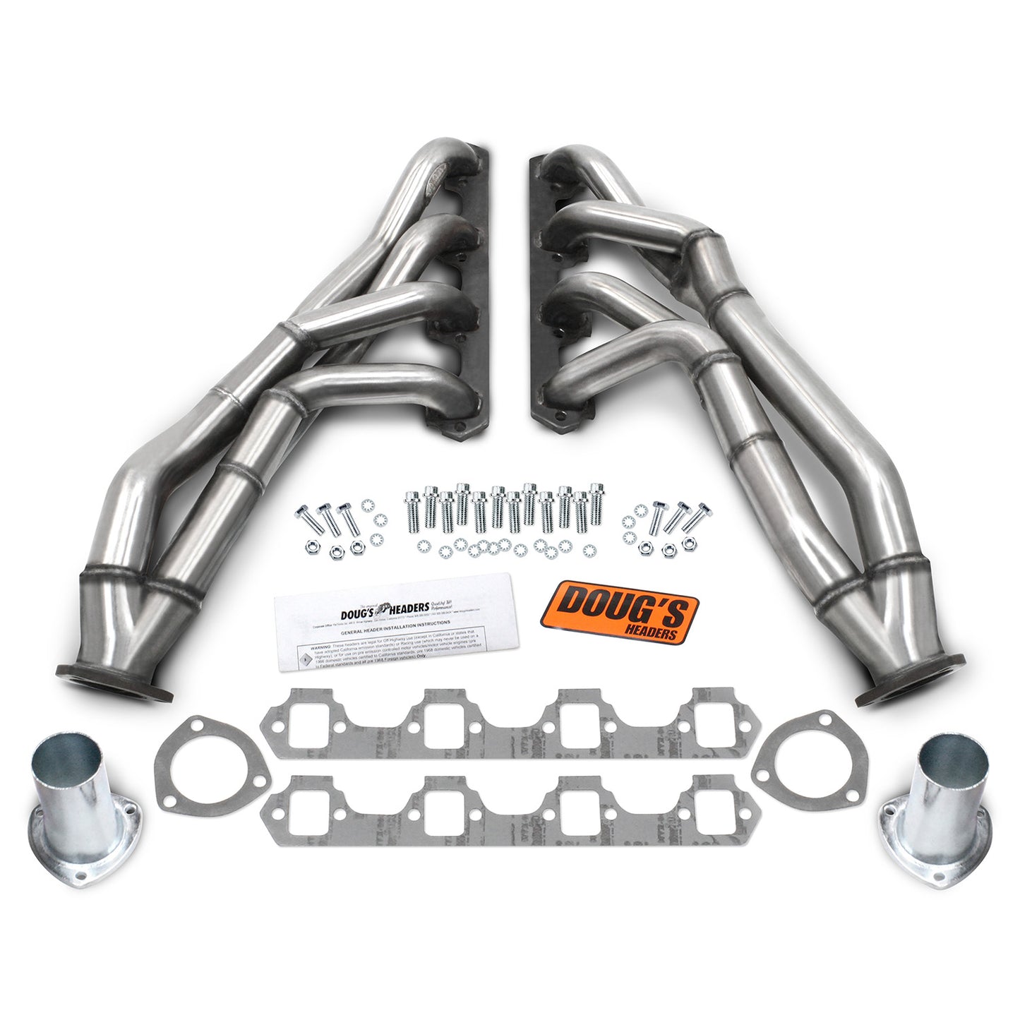 Tri-Y Headers for 65-70 Mustang 260-302 SBF W/O EGR/A.I.R. Automatic D690YA-SS