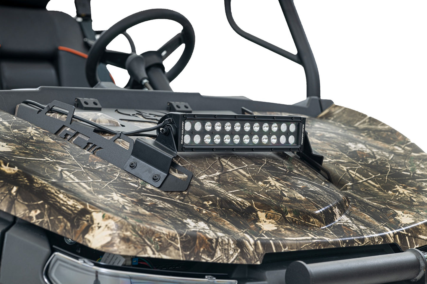 12" DRL LED Light Kit; Hood Mount; Dual Row; Intimidator GC1K/GC1K Crew 95010