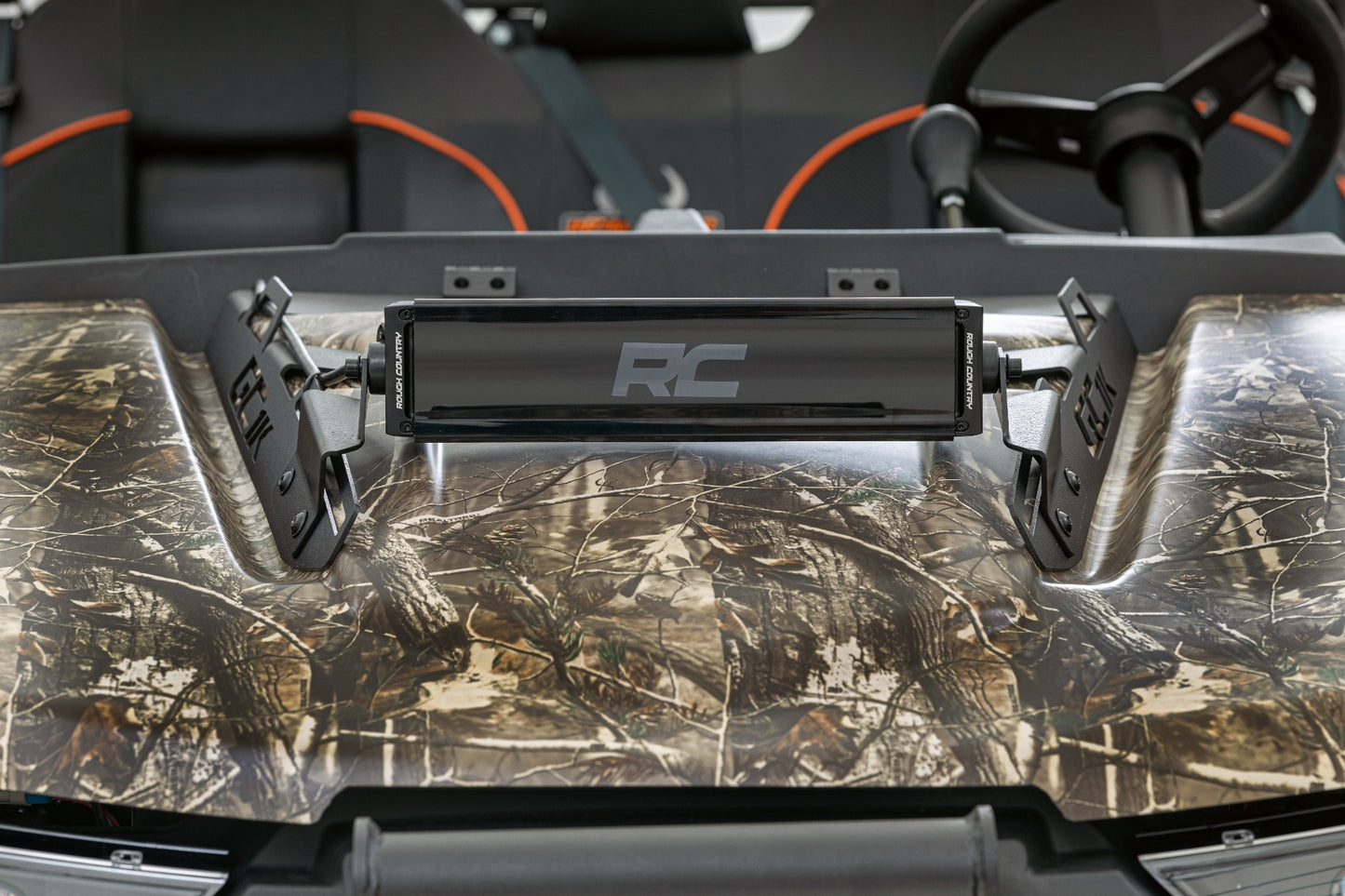 12" DRL LED Light Kit; Hood Mount; Dual Row; Intimidator GC1K/GC1K Crew 95010