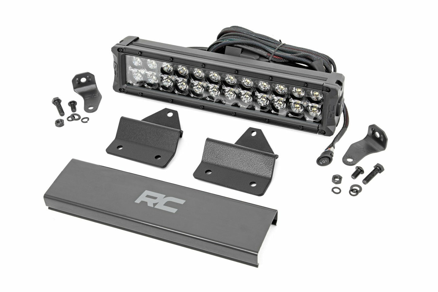12" DRL LED Light Kit; Hood Mount; Dual Row; Intimidator GC1K/GC1K Crew 95010