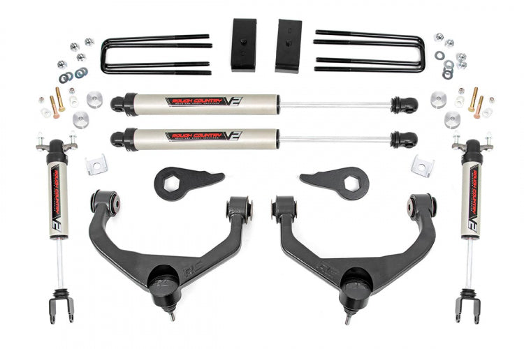 Fits Chevy/GMC 2500HD/3500HD (11-19) 3.5 Inch Lift Kit; V2; 95970