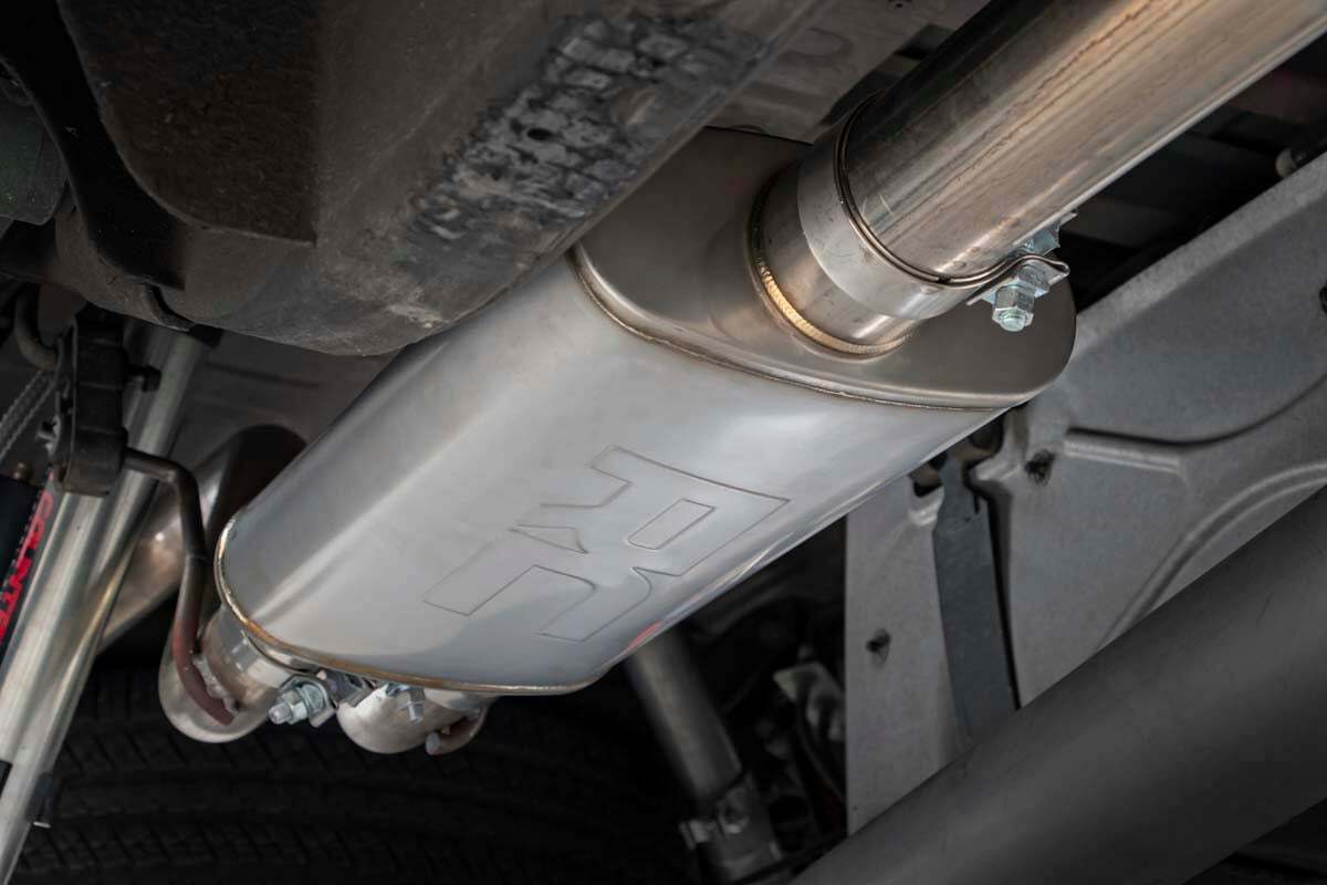 Fits Chevy/GMC 1500 (14-18 & Classic) Performance Cat-Back Exhaust; 5.3L; 96007