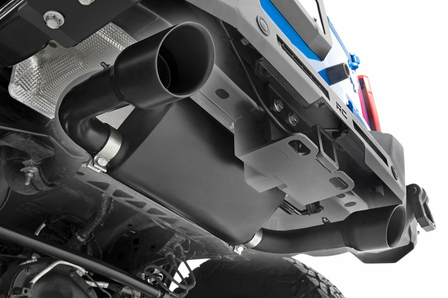 Fits Ford Bronco 4WD (2021-2024) Performance Exhaust; Dual Outlet; 96020