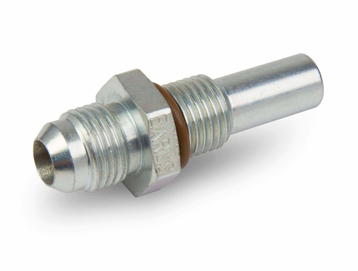 Earls Straight Transmission Adapter-6 Male to 1/4-18NPSM Male-LongRear-961981ERL