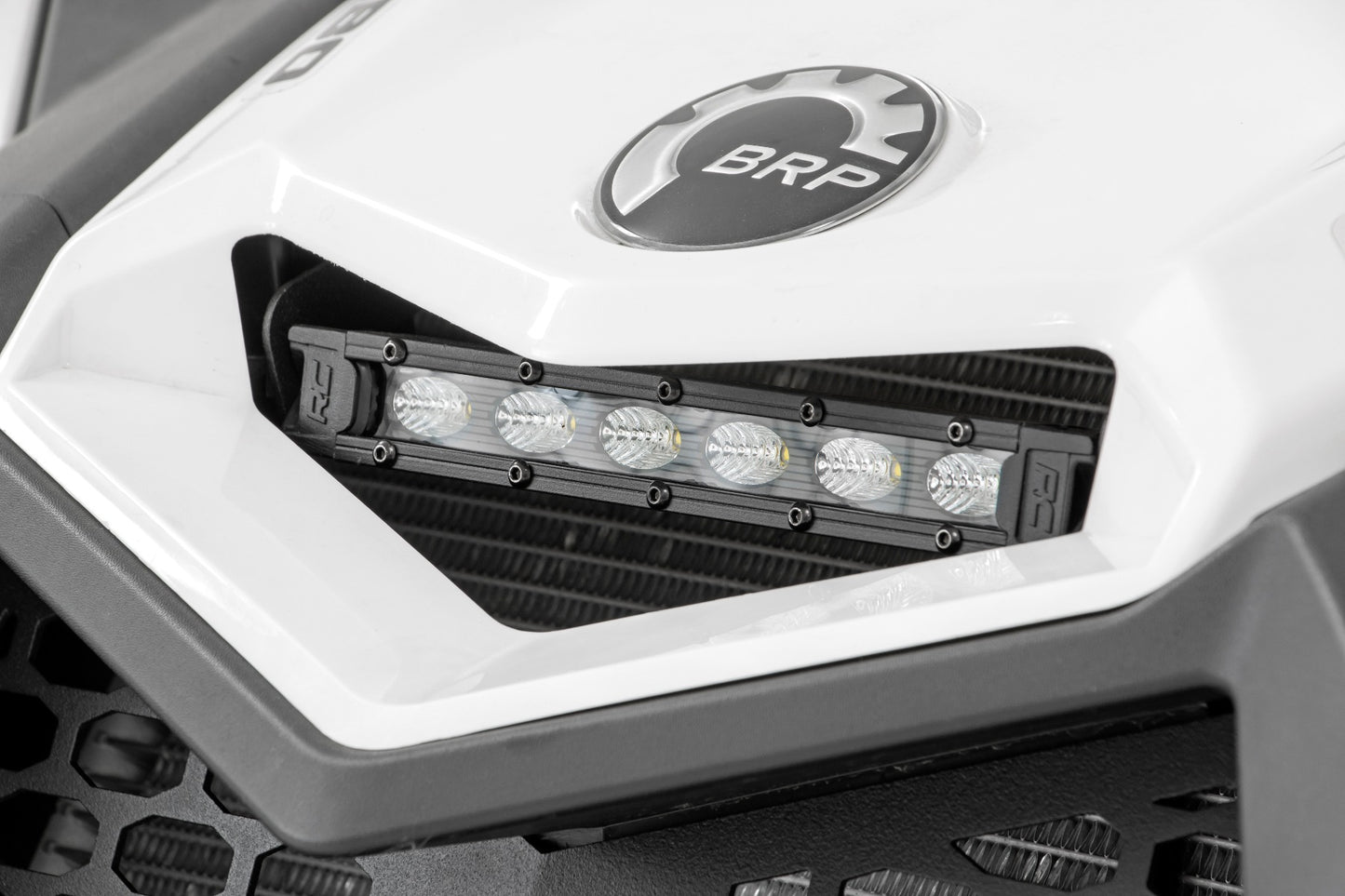 Fits Can-Am Maverick X3 LED Light Kit; Cowl Mount; 6" Black Slimline; 97020