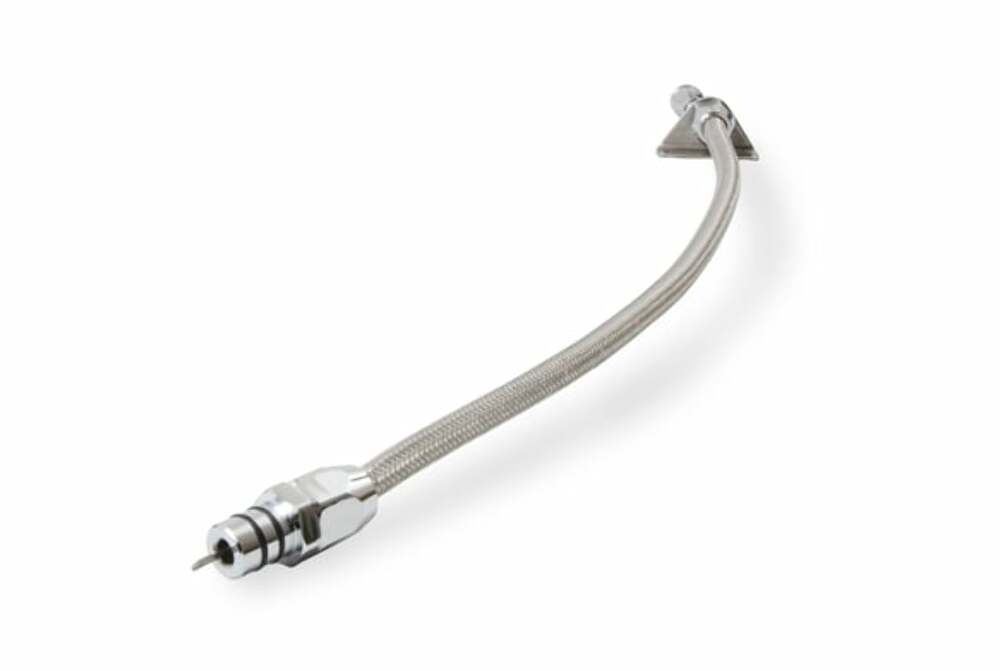 Mr. Gasket Automatic Transmission Dipstick & Tube -Braided Stainless Steel 9704G