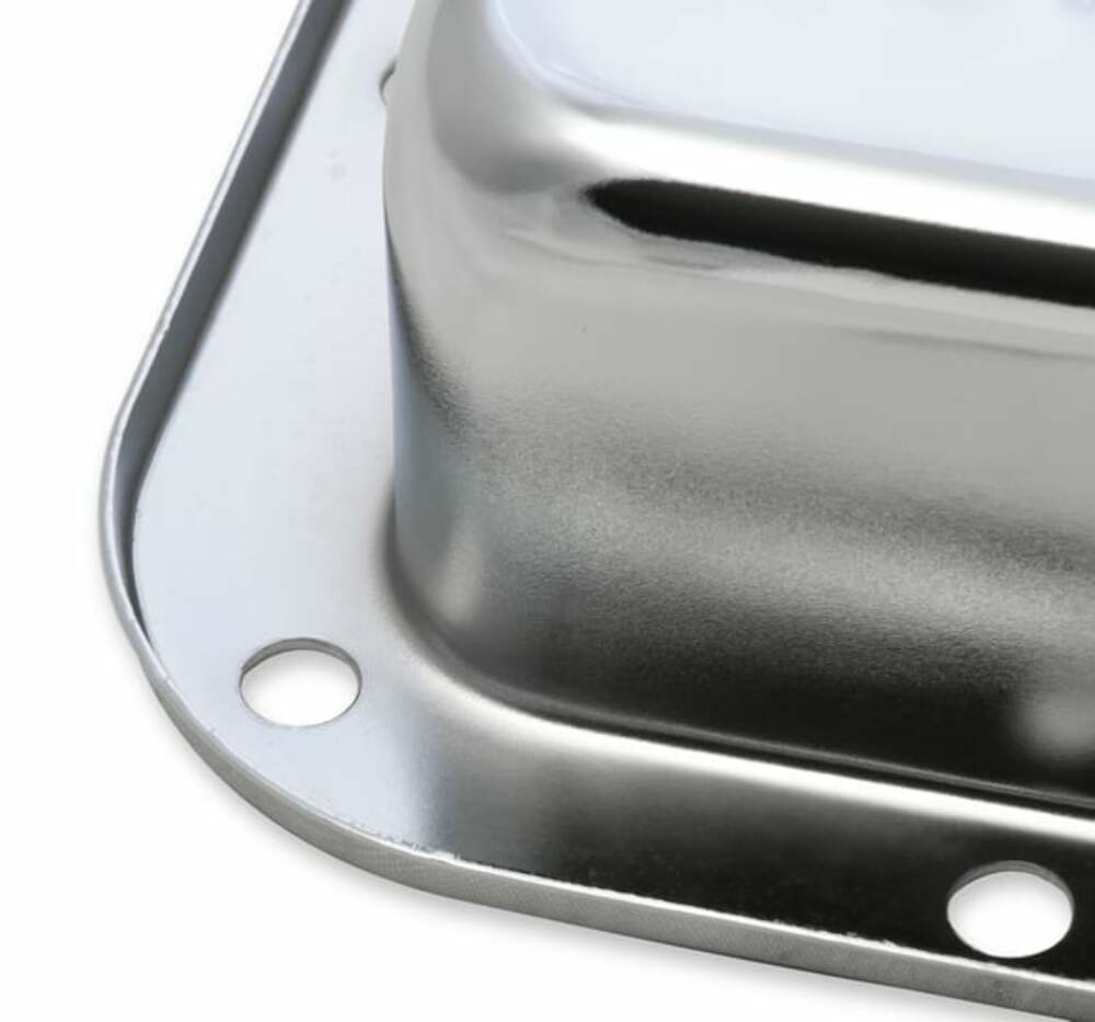 Mr. Gasket Transmission Oil Pan - Chrome - 9756CMRG