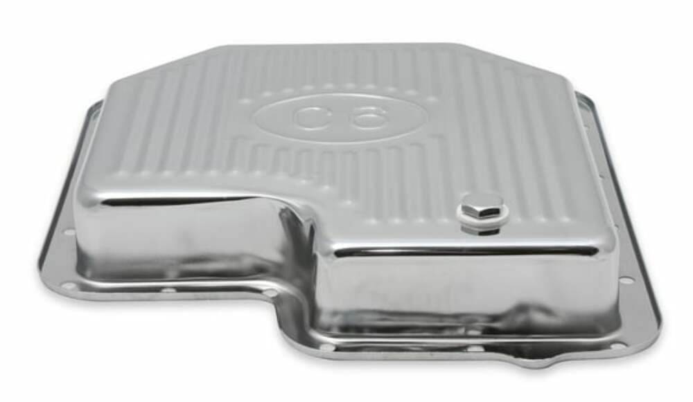 Mr. Gasket Transmission Oil Pan - Chrome - 9756CMRG