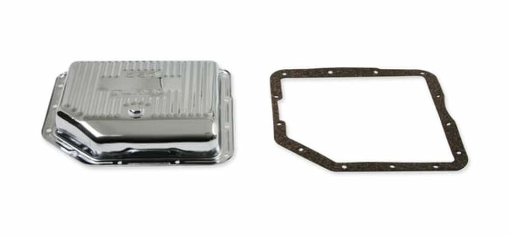 Mr. Gasket Transmission Oil Pan - Chrome - 9761
