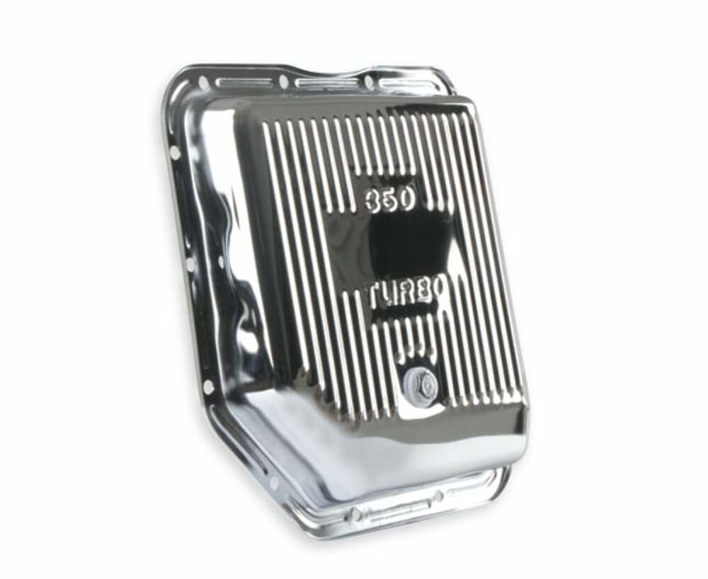 Mr. Gasket Transmission Oil Pan - Chrome - 9761