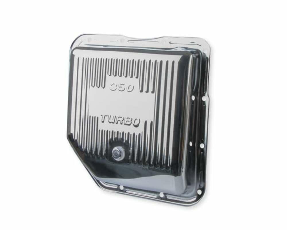 Mr. Gasket Transmission Oil Pan - Chrome - 9761