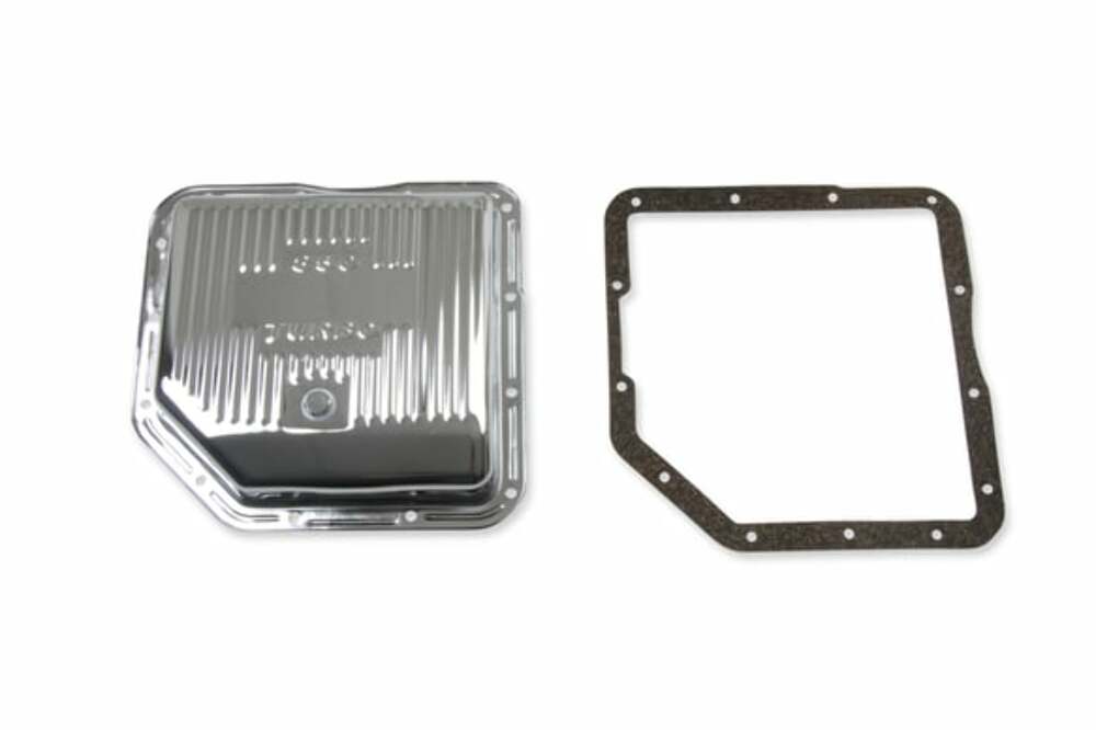 Mr. Gasket Transmission Oil Pan - Chrome - 9761
