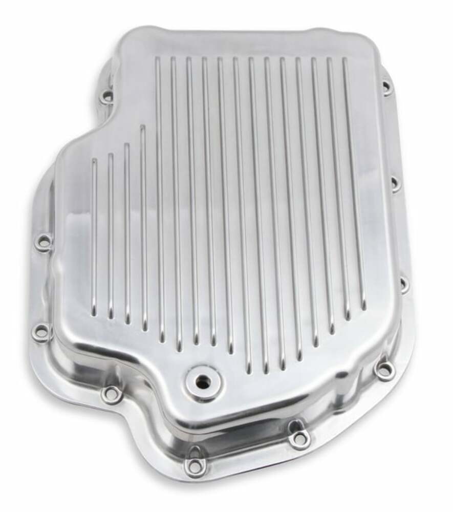 Mr. Gasket Transmission Oil Pan - Polished Aluminum - 9796PMRG