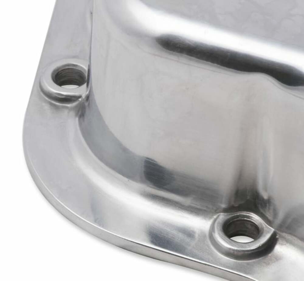 Mr. Gasket Transmission Oil Pan - Polished Aluminum - 9796PMRG