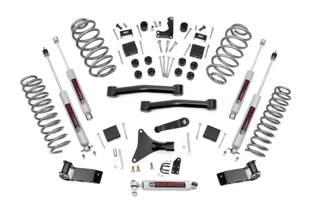 1999-2003 Jeep Grand Cherokee 4 Inch Lift Kit - Jeep Grand Cherokee WJ 2WD/4WD (1999-2004) - 698.2