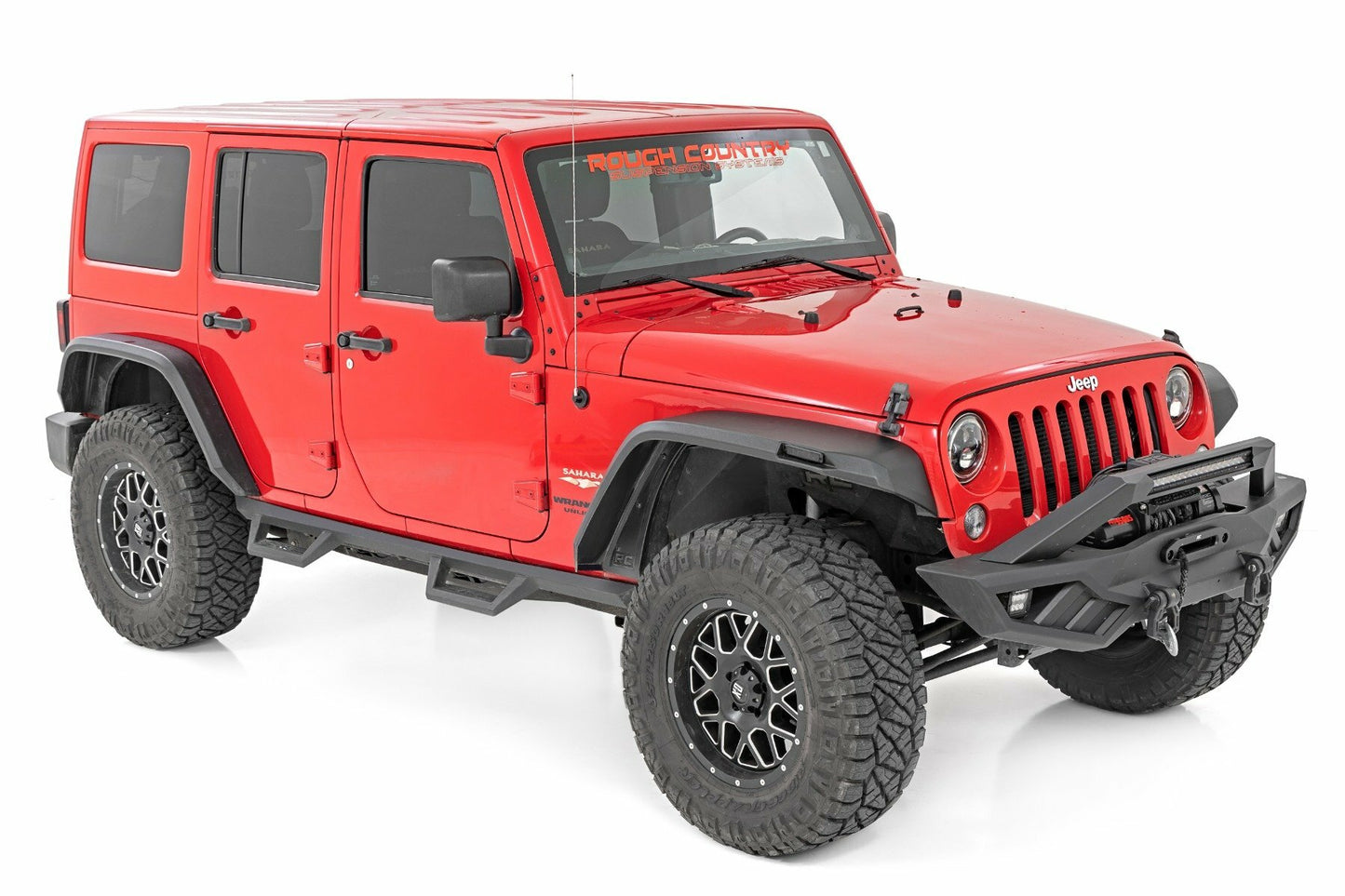 Fits Wrangler JK(07-18) High Clearance LED Flat Fender Flare UV Treated 99037