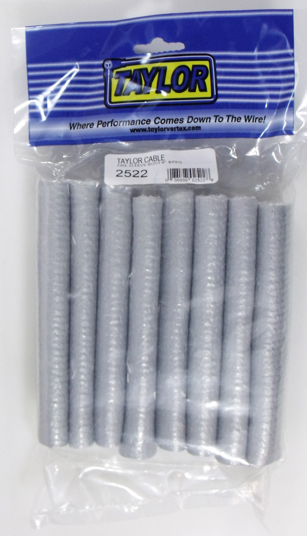 Spark Plug Boot Heat Sleeve 6 IN Silver 2522