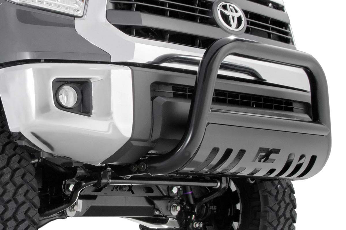 Fits Toyota Sequoia (08-21)/Tundra (07-21) 4WD Black Bull Bar; B-T2071