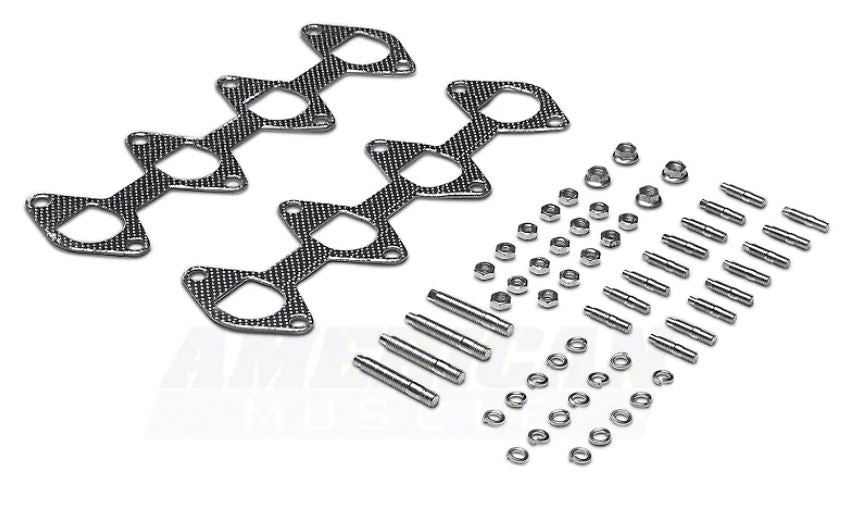 2005-2010 Mustang GT Shorty Headers 304 Stainless