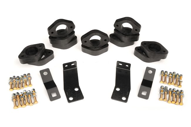 Fits Jeep Wrangler Unlimited 2WD/4WD (2007-2018) 1.25 Inch Body Lift Kit; RC601