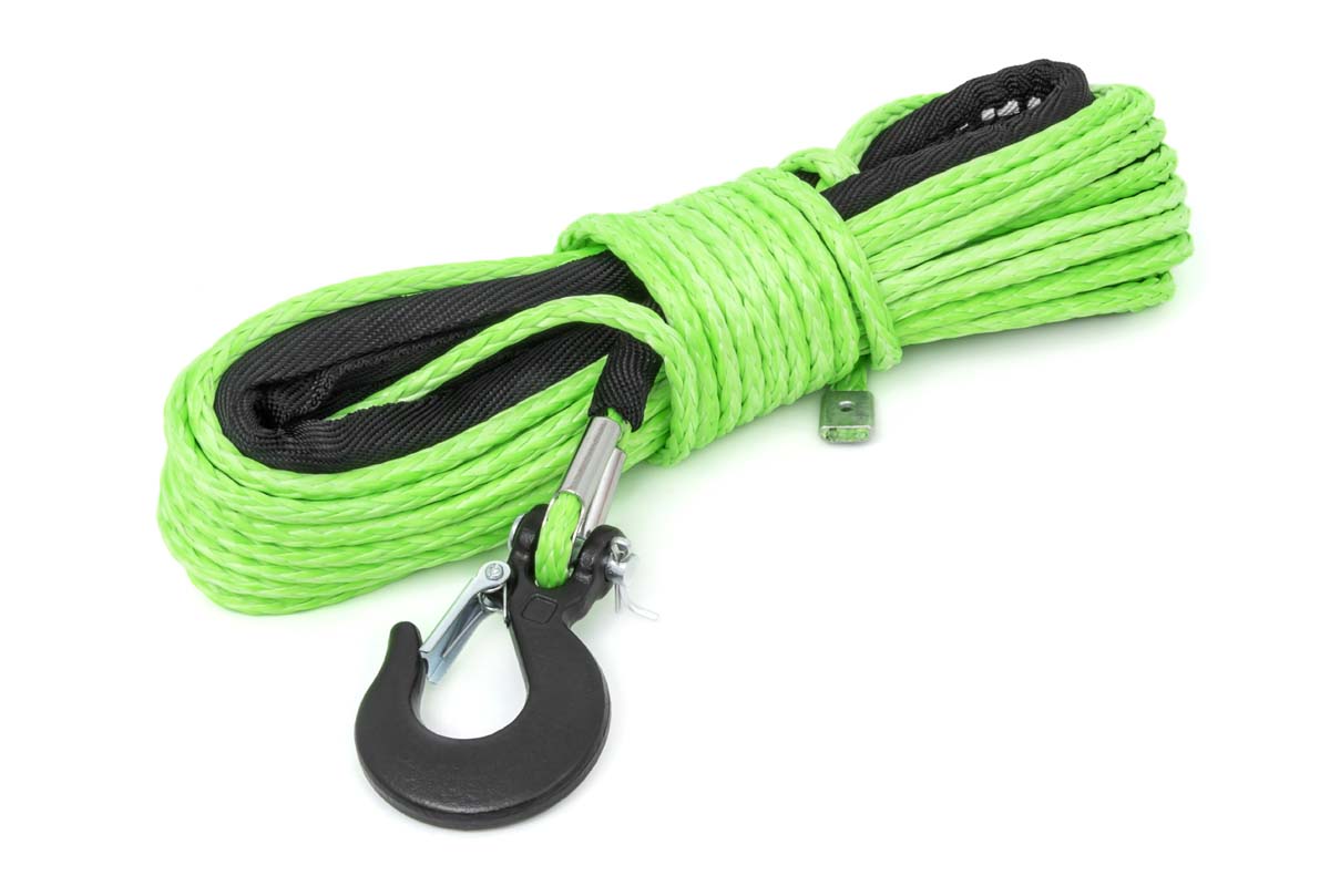 Synthetic Rope; 1/4 Inch; 50 Ft; Lime Green RS142