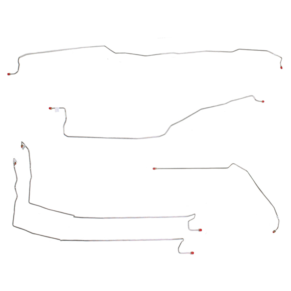 2005-07 Chevrolet Silverado 1500 Complete Brake Line Kit 4x4 Stainless CBK0043SS