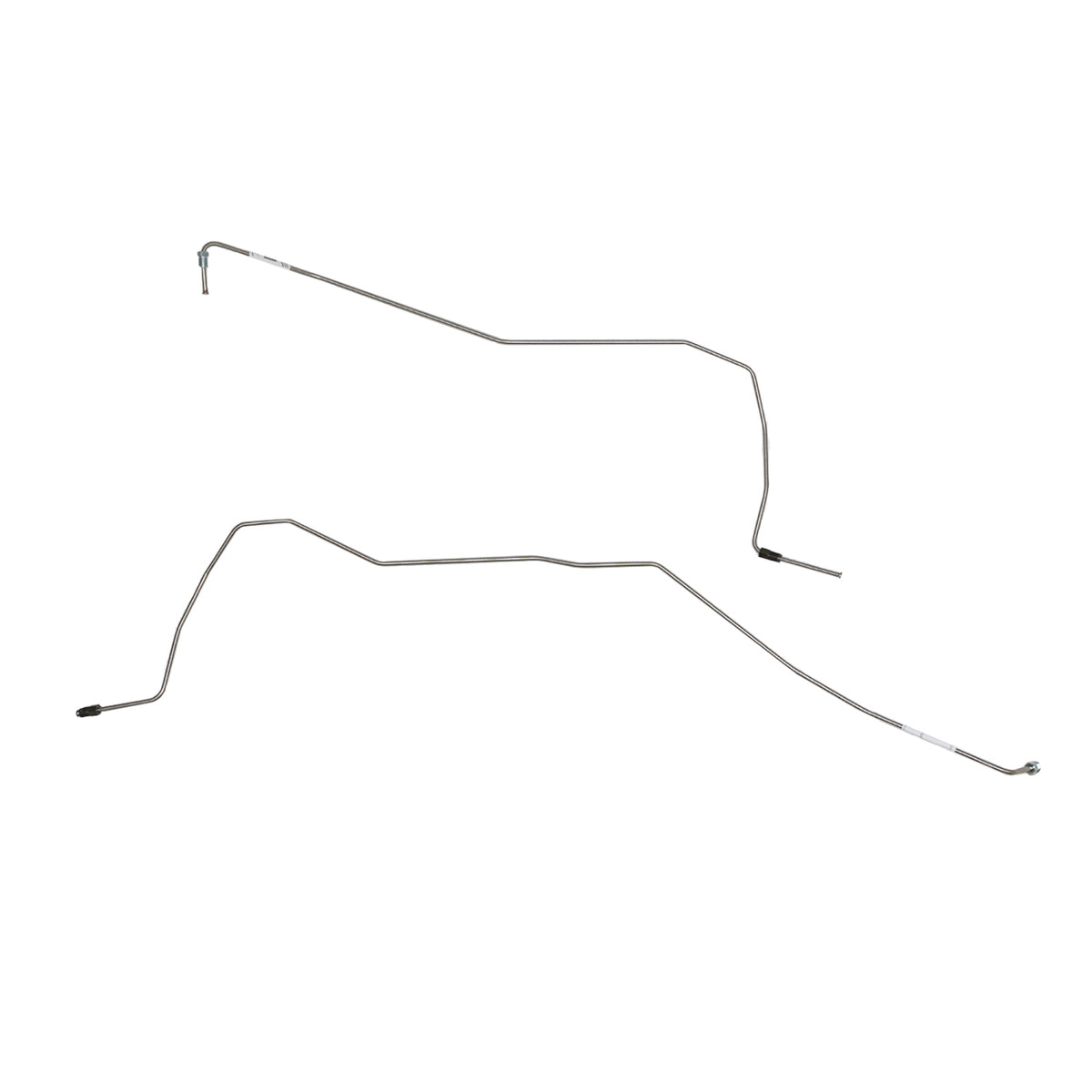 2007-13 Chevrolet Silverado 1500 Rear Axle Brake Lines Rear Drum Stainless TRA0704SS