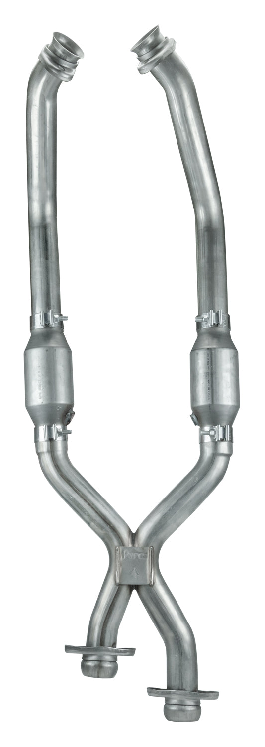 1979-1995 Mustang X-Pipe Exhaust Kit Catalytic Converters