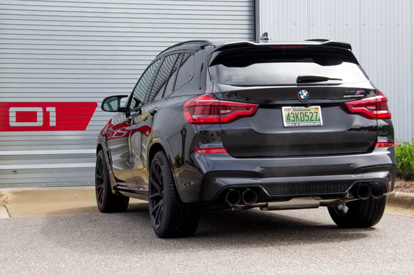 Dinan Free Flow Axle-Back Exhaust for 2020-2025 BMW X3M/X4M D660-0086-BLK