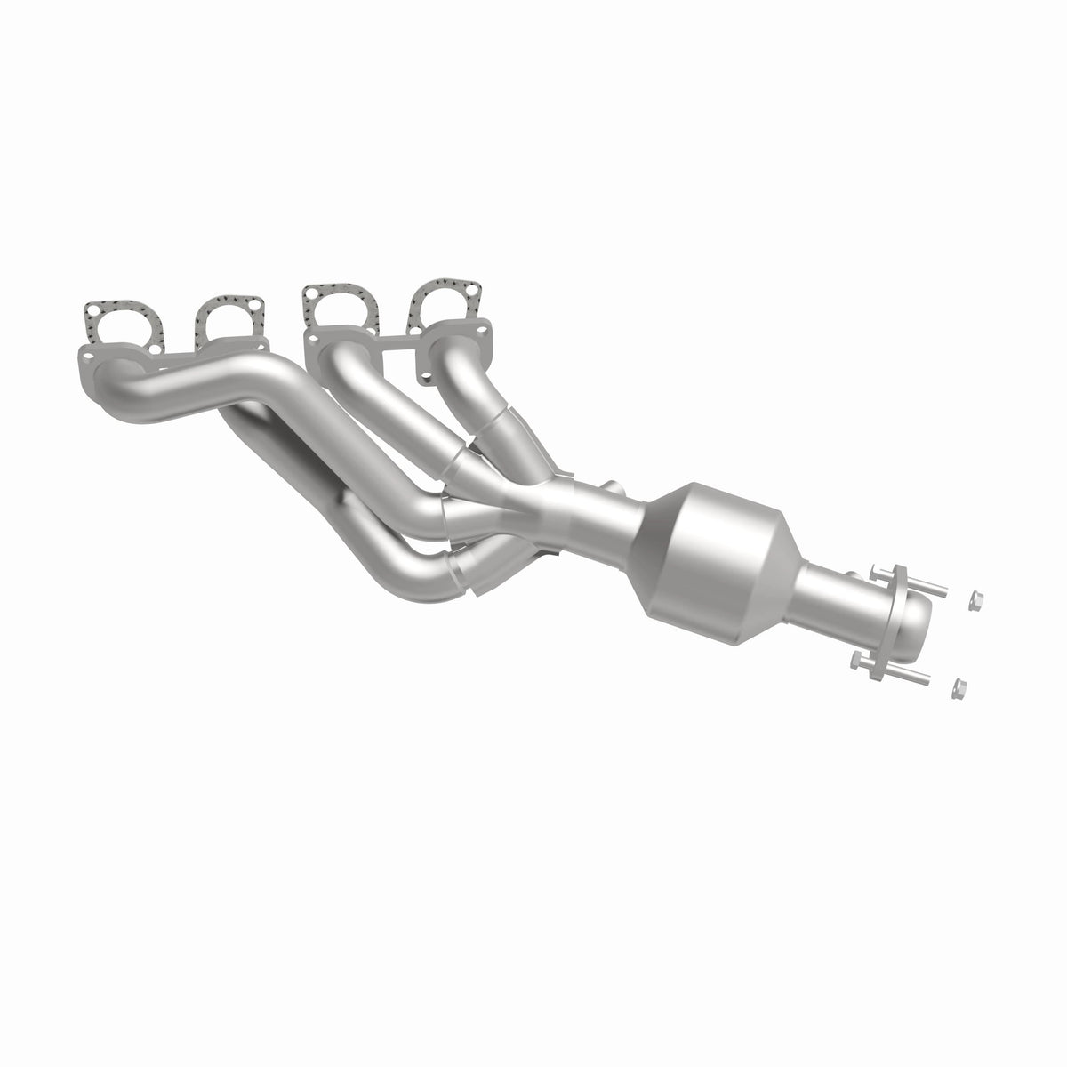 Catalytic Converter with Integrated Exhaust Manifold for HM Grade Federal / EPA Compliant Direct-Fit Manifold Catalytic
