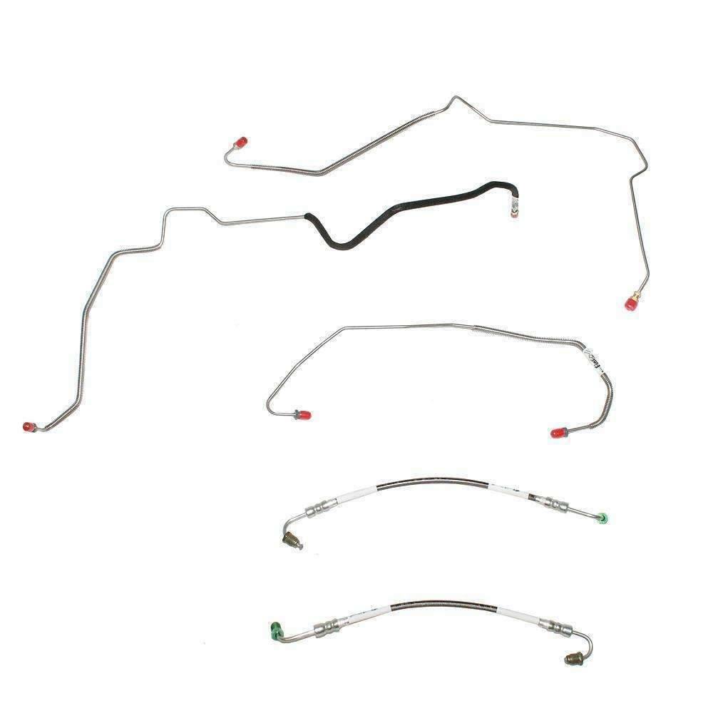 2000-2005 Chevrolet Impala Front Brake Line Kit w/ ABS Steel AKT0004OM