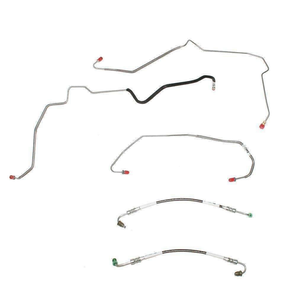 2000-2005 Chevrolet Impala Front Brake Line Kit w/ ABS Stainless Steel AKT0004SS