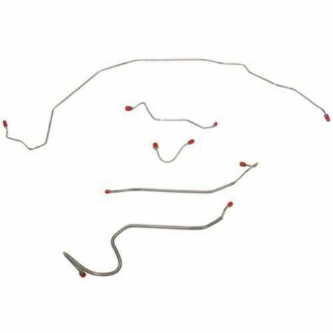 1968-69 Buick Skylark Front Brake Line Kit Manual Disc Brakes - AKT6904OM