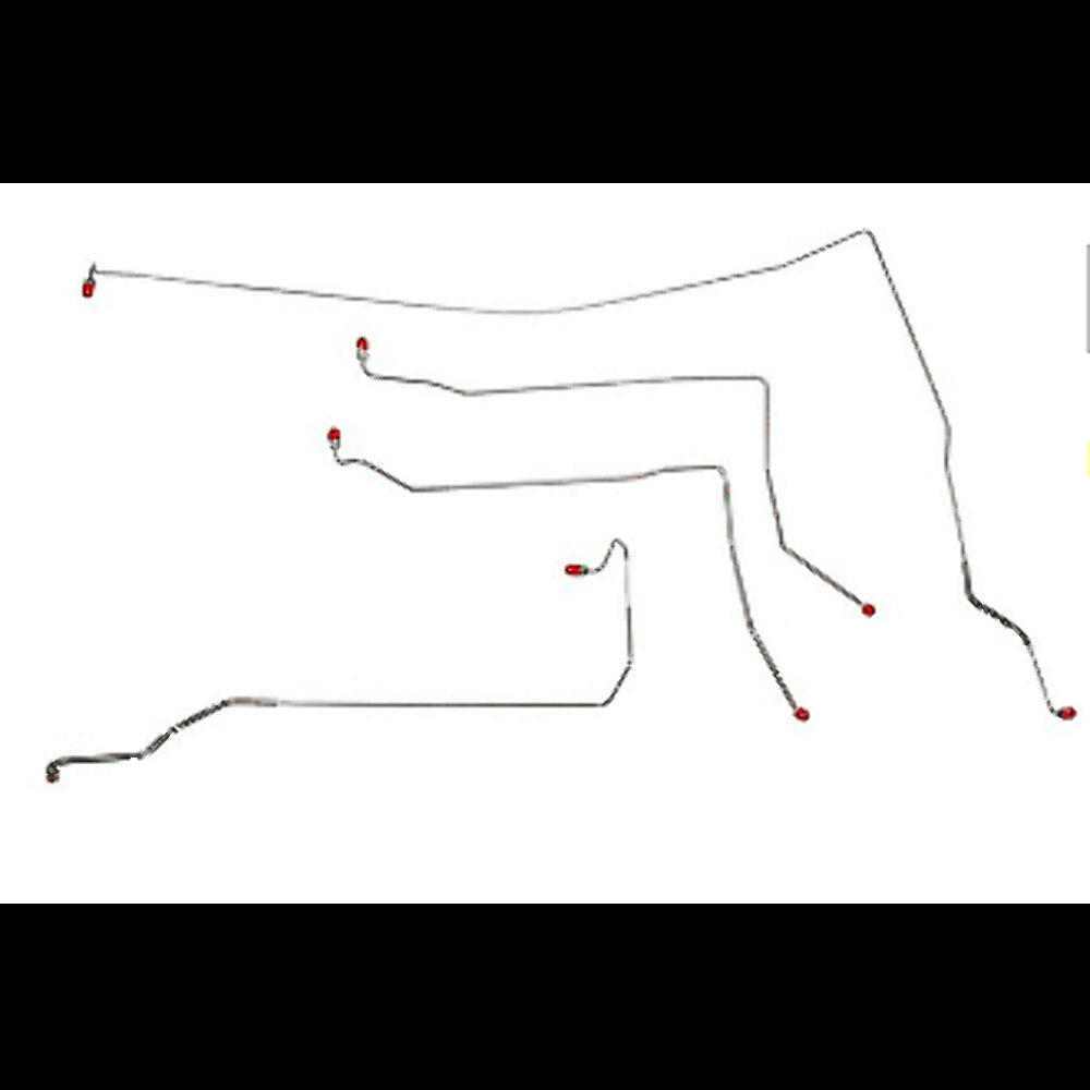 For Buick Park Avenue 1997-2000 Front Brake Line Kit -AKT9702OM-CPP - Front Lines Car Part People