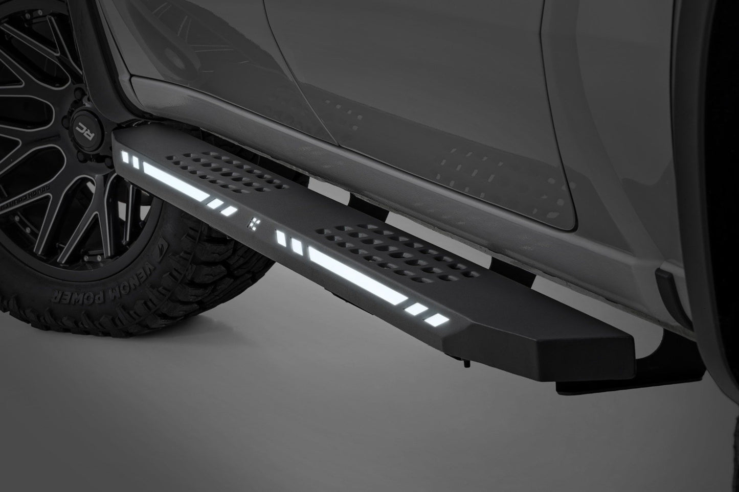 AC2 Running Boards - Amber/White - Crew Cab - Ram 1500/2500/3500 2WD/4WD