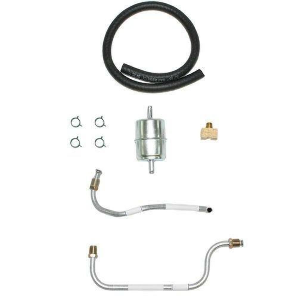 1965 Oldsmobile Starfire Pump Carburetor Fuel Line 425 4BBL Steel - APC6502SS