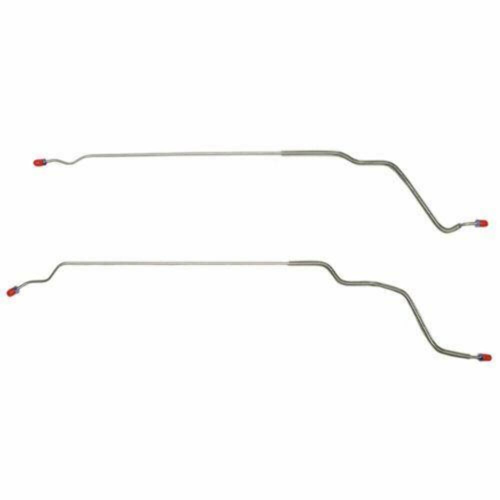 1968-1972 Buick Skylark Rear Axle Brake Lines Stainless - ARA6805SS