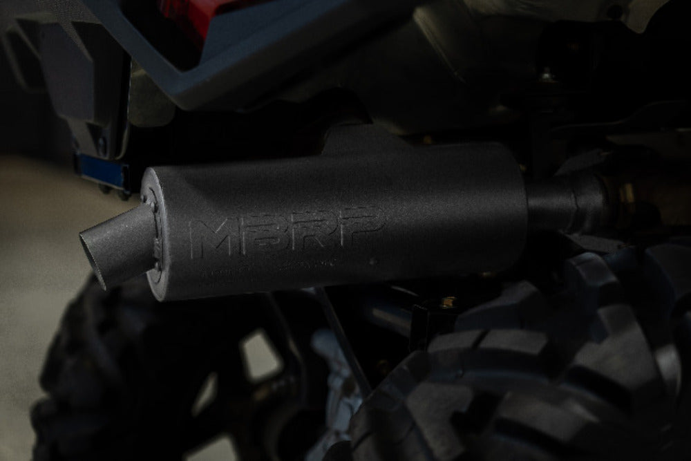 Fits 2014-2024 Polaris Sportsman 570 EPS Slip-on w/Sport Muffler AT-6502SP - Performance Mufflers Car Part People