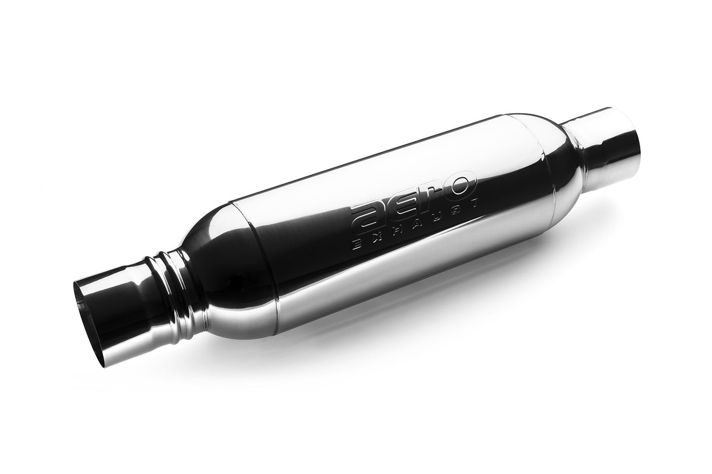 AERO Turbine XL Performance Muffler Polished 304 Grade Stainless-AT3535XL-JHPR