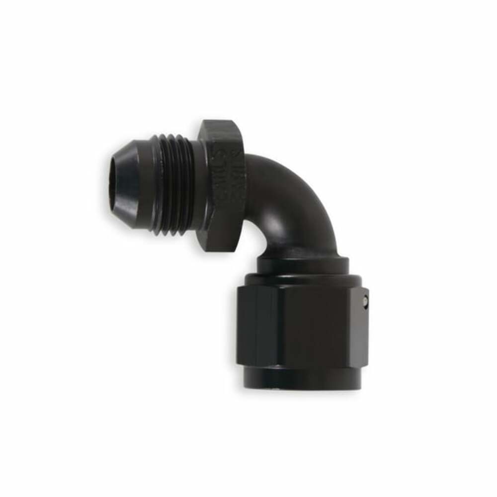 Earls 90 Degree -8 AN Male to -8 AN Female Swivel - AT920508ERL