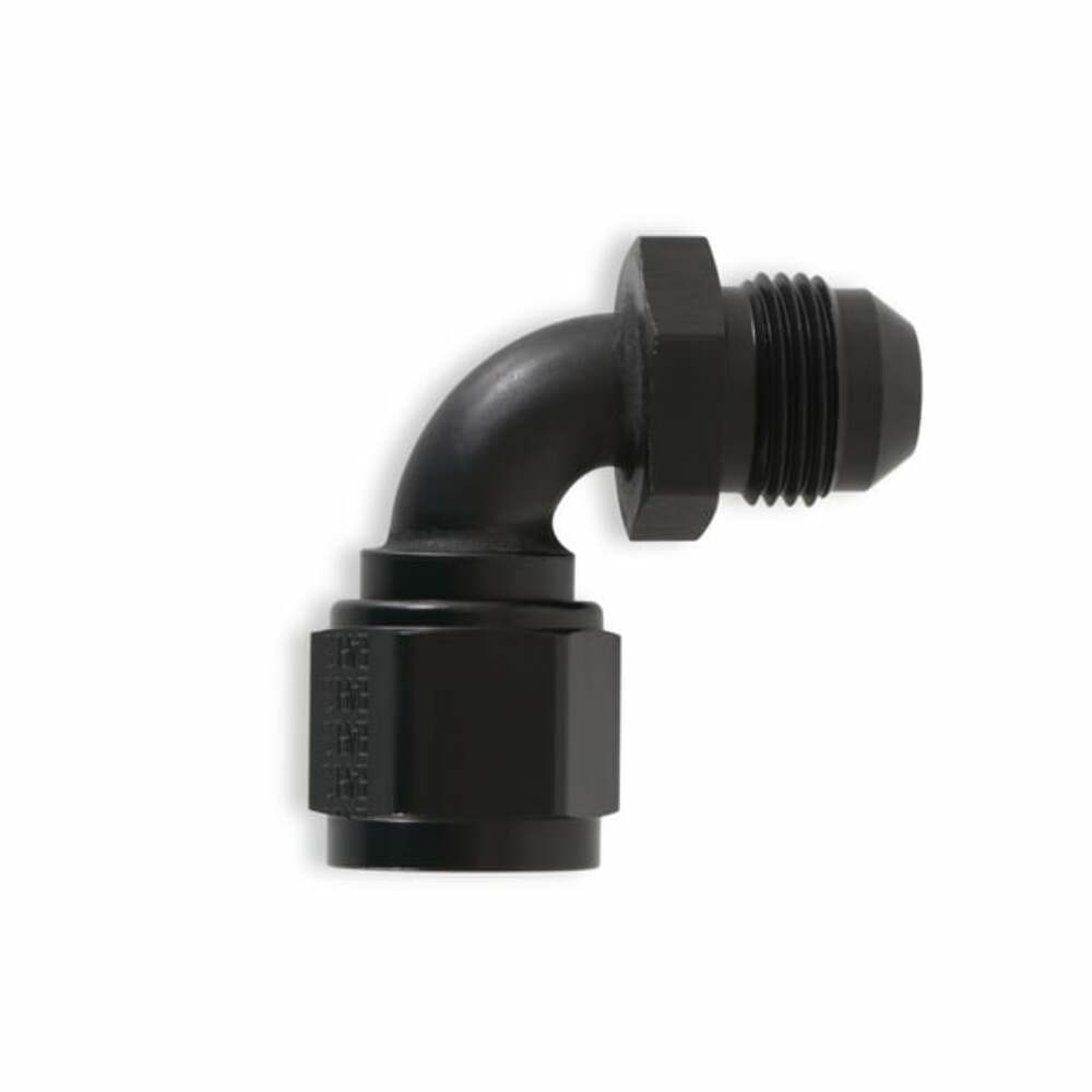 Earls 90 Degree -8 AN Male to -8 AN Female Swivel - AT920508ERL