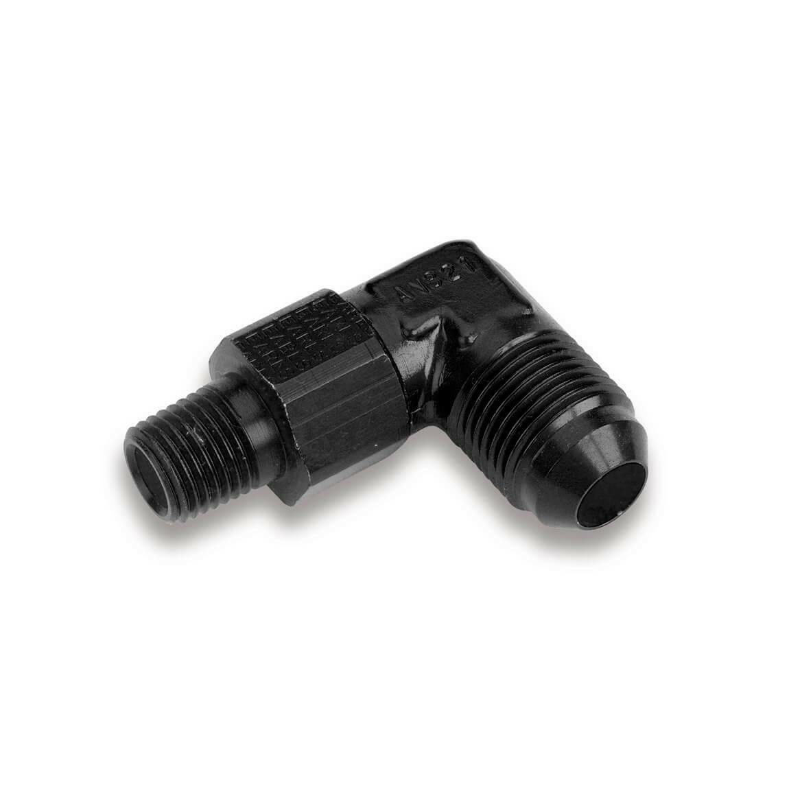 Earls 90 Degree -6 AN Male to 3/8 NPT Male Swivel - AT922166ERL