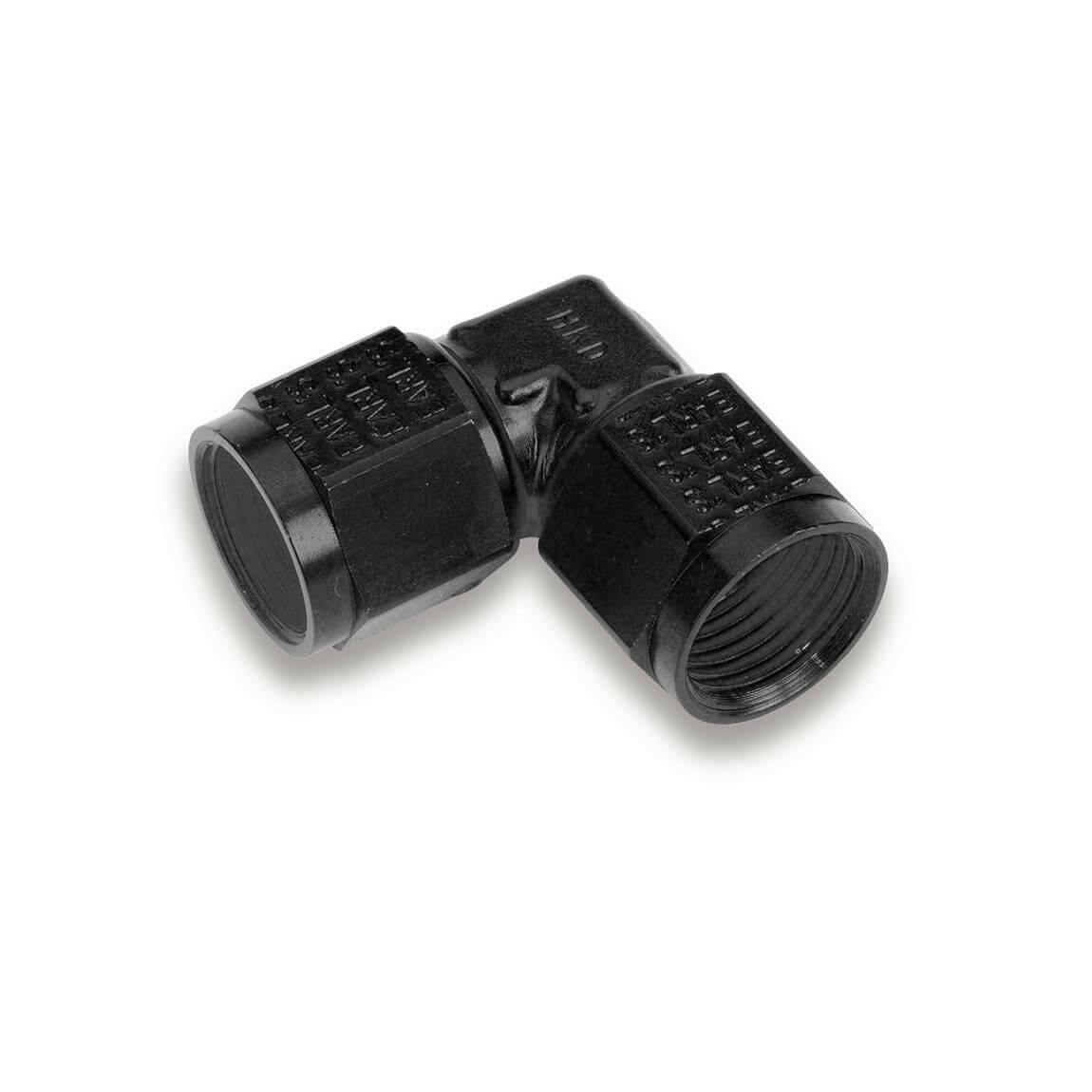Earls 90 Degree -8 AN Female to Female Swivel - AT934108ERL