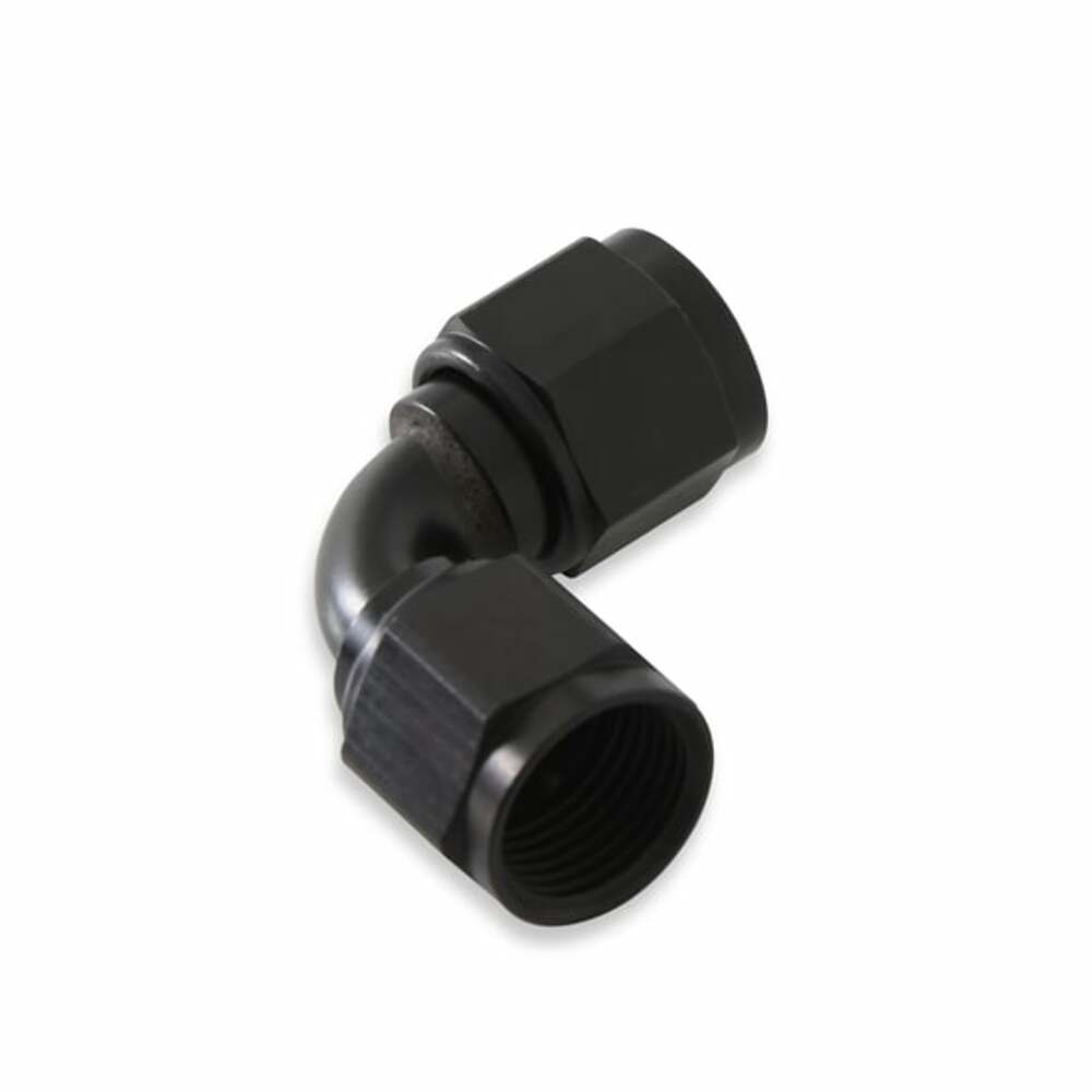 Earls 90 Degree -8 AN Female to Female Swivel - AT935108ERL