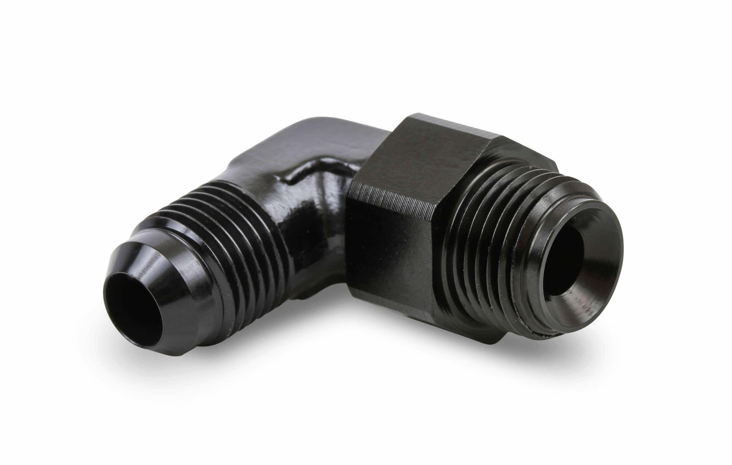 Earls 90 Degree -6 AN Male to 5/8-18 Inverted Flare Male Swivel - AT949096ERL